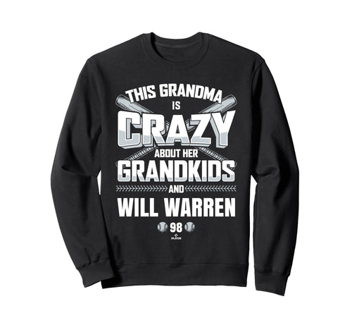 Grandma Crazy Will Warren New Sweatshirt - Casual Everyday Wear for Adults - T-Shirt, Sweatshirt, Hoodie