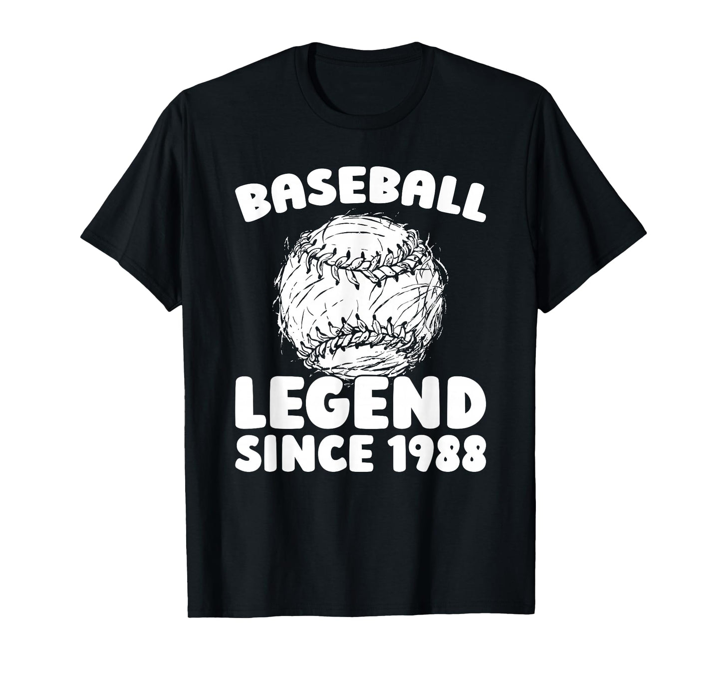 Birthday Baseballer Player Sport Team T-Shirt - Graphic Print for Adults - T-Shirt, Sweatshirt, Hoodie