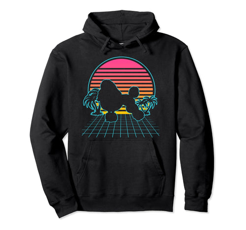 Poddle Dog 80S Vaporwave Aesthetic Funny Hoodie - Streetwear Style Unisex - T-Shirt, Sweatshirt, Hoodie