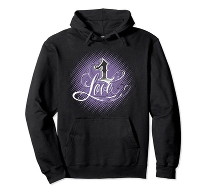 One Love Peace Hoodie - Minimalist Print for Adults - T-Shirt, Sweatshirt, Hoodie