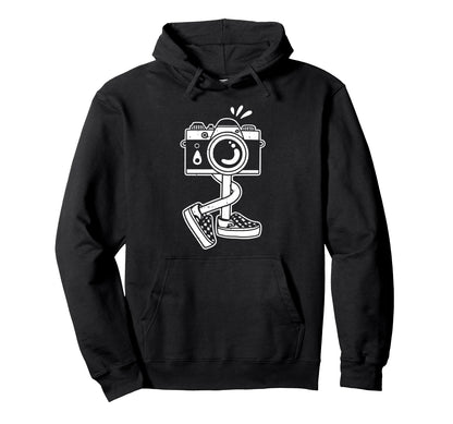 Funny Camera Costume Photographer Hoodie - Streetwear Style Men Women - T-Shirt, Sweatshirt, Hoodie