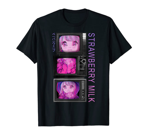 Japan 90S Television Japanese Vaporwave T-Shirt - Custom Art Print Unisex - T-Shirt, Sweatshirt, Hoodie