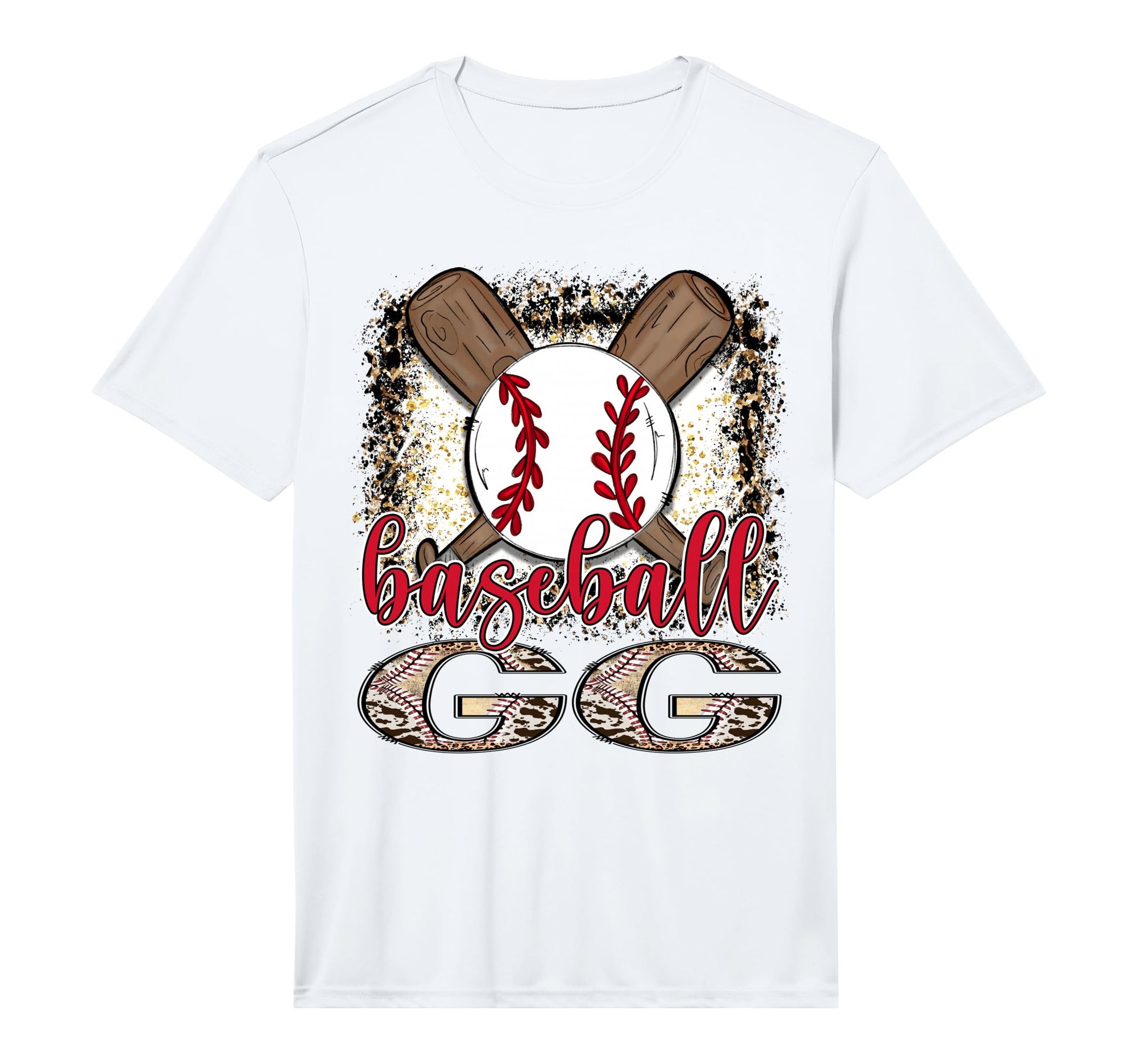 Baseball Gg Leopard Proud Ball Gg T-Shirt - Streetwear Style for Adults - T-Shirt, Sweatshirt, Hoodie