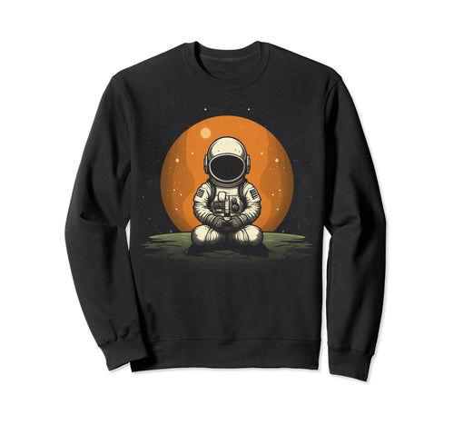 Astronaut Space Distressed 90S Sweatshirt - Streetwear Style Men Women - T-Shirt, Sweatshirt, Hoodie