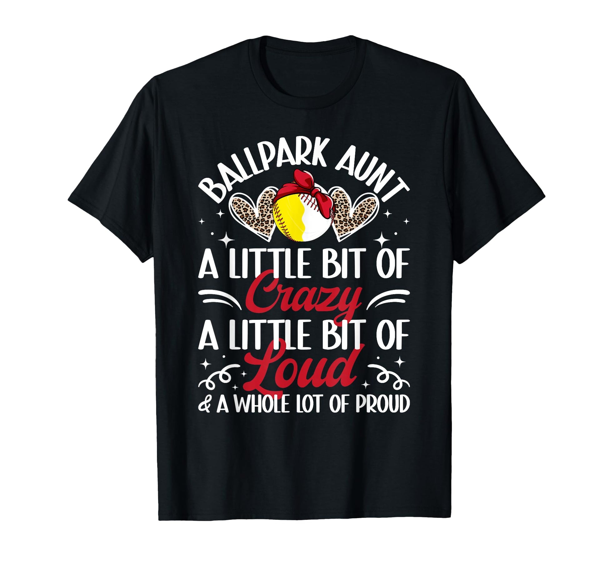 Ballpark Aunt Definition Baseball T-Shirt - Novelty Apparel Unisex - T-Shirt, Sweatshirt, Hoodie