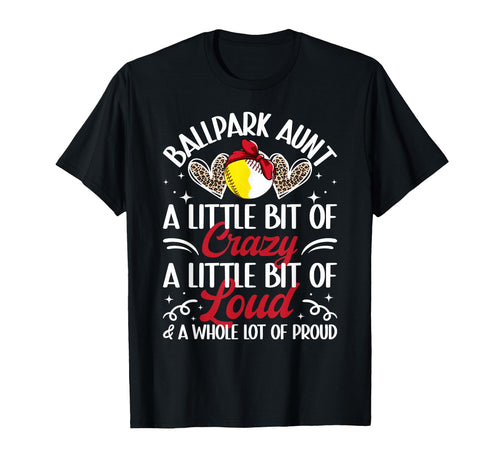 Ballpark Aunt Definition Baseball T-Shirt - Novelty Apparel Unisex - T-Shirt, Sweatshirt, Hoodie