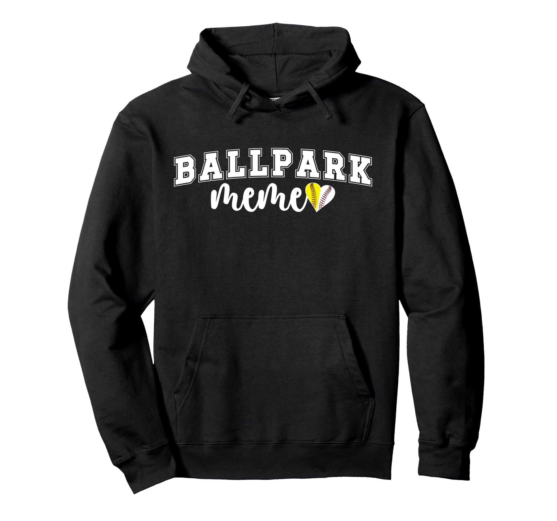 Ballpark Meme Grandma Softball Baseball Hoodie - Streetwear Style Unisex - T-Shirt, Sweatshirt, Hoodie