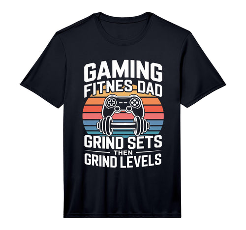 Mens Gaming Fitness Dad Grind Sets Then T-Shirt - Graphic Print Unisex - T-Shirt, Sweatshirt, Hoodie