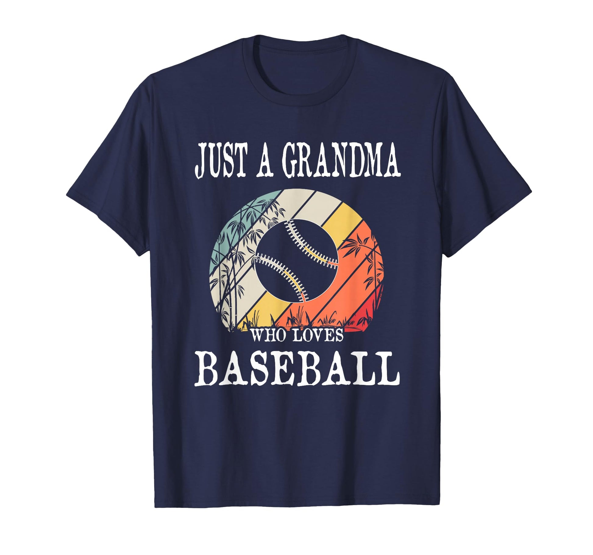 Just Grandma Who Loves Baseball T-Shirt - Aesthetic Graphic Unisex - T-Shirt, Sweatshirt, Hoodie