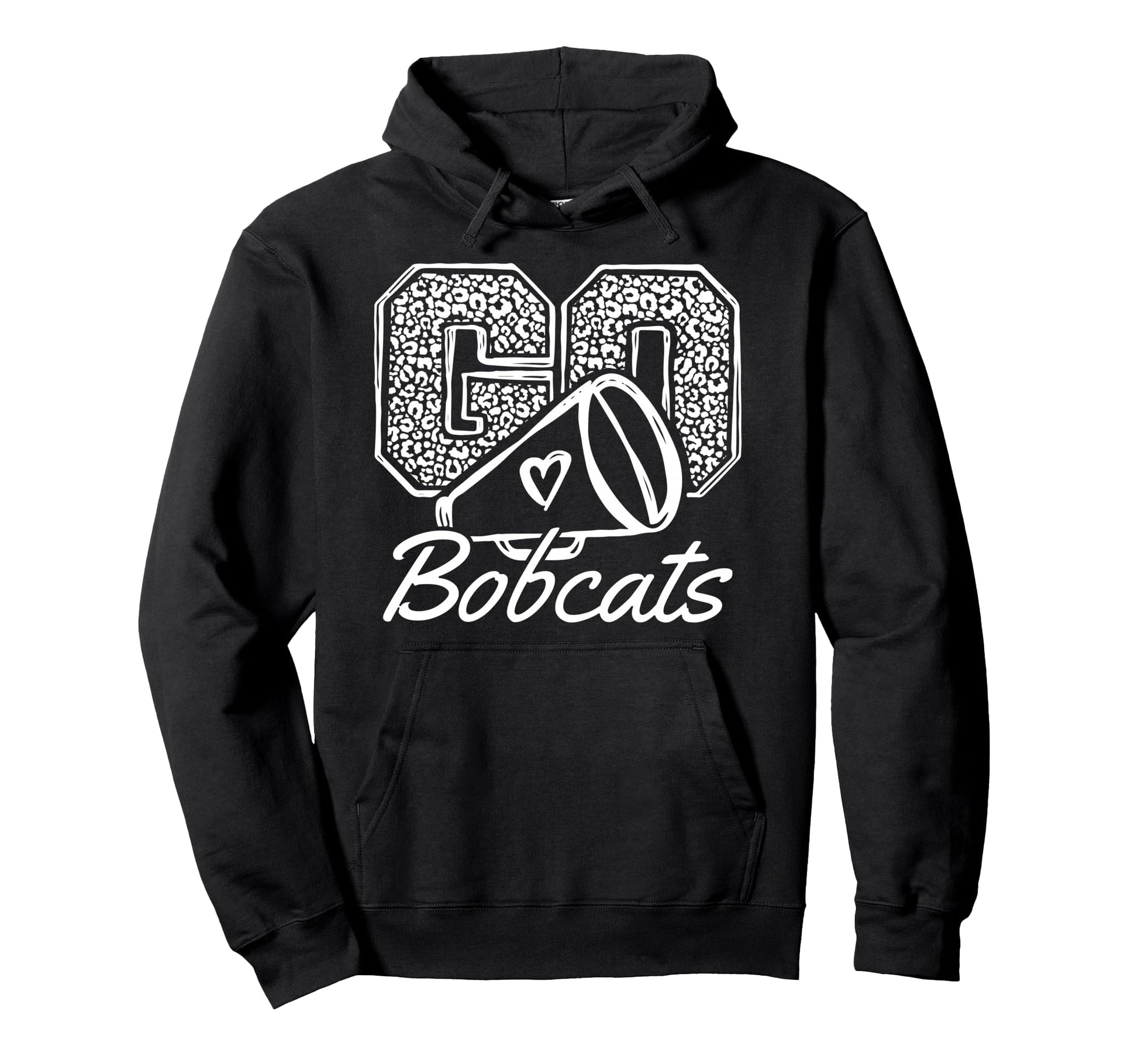 Go Cheer Bobcats Sports Name Gifts Hoodie - Casual Everyday Wear Unisex - T-Shirt, Sweatshirt, Hoodie