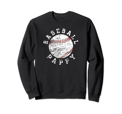 Baseball Pappy Grandpa Best Pappy Sweatshirt - Aesthetic Graphic Men Women - T-Shirt, Sweatshirt, Hoodie