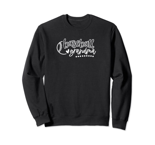 Grandma Funny Baseball Sports Sweatshirt - Minimalist Print Men Women - T-Shirt, Sweatshirt, Hoodie