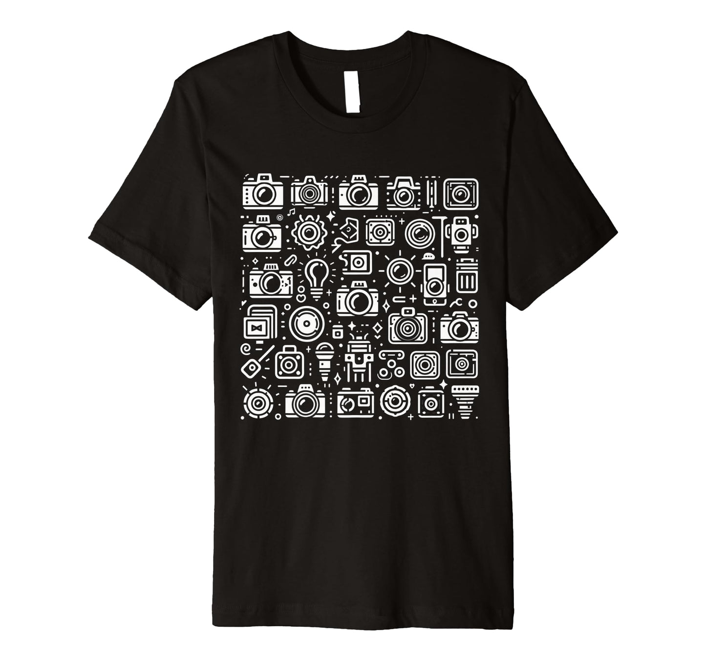Funny Camera T-Shirt - Unique Graphic Men Women - T-Shirt, Sweatshirt, Hoodie