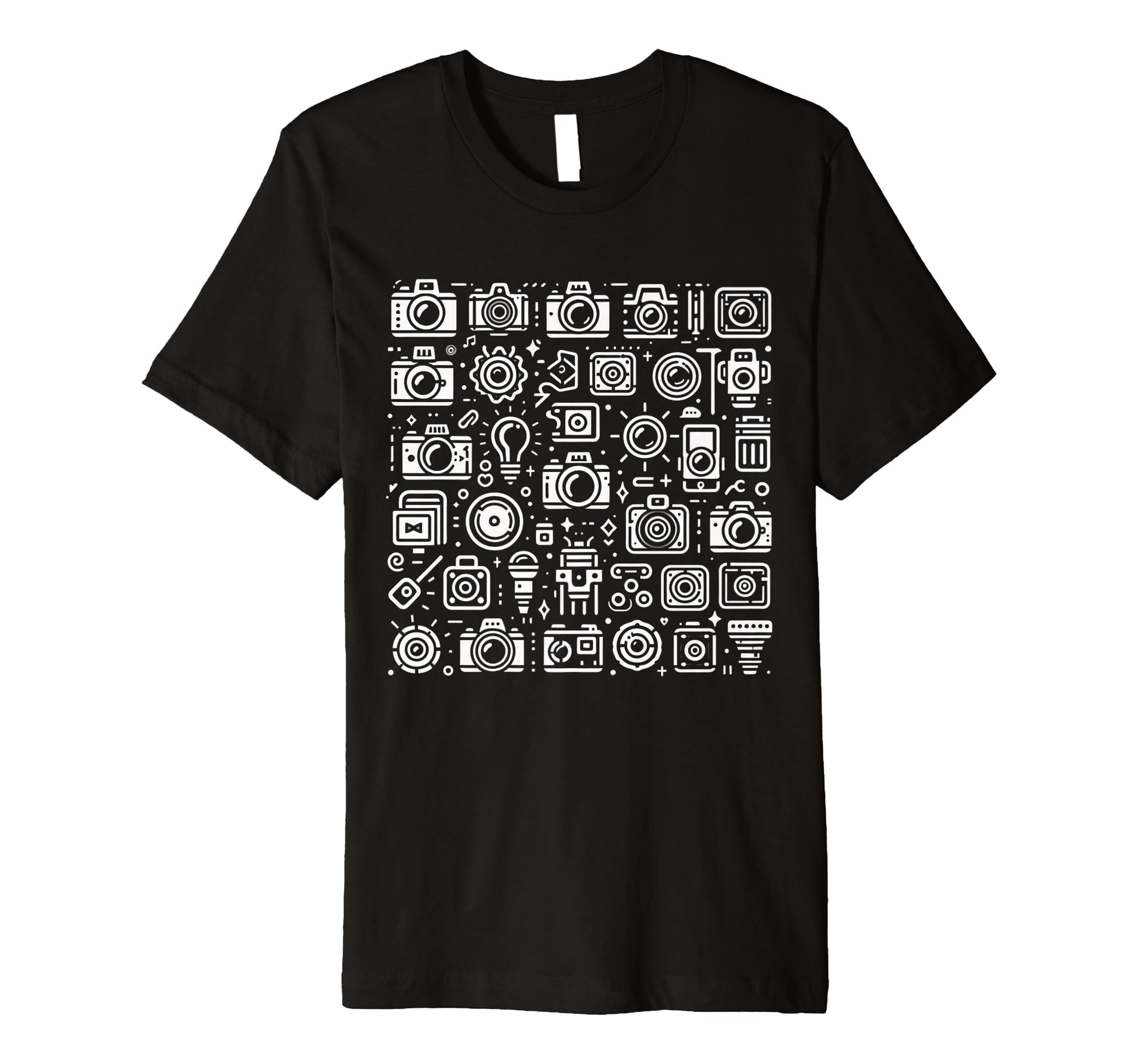 Funny Camera T-Shirt - Unique Graphic Men Women - T-Shirt, Sweatshirt, Hoodie