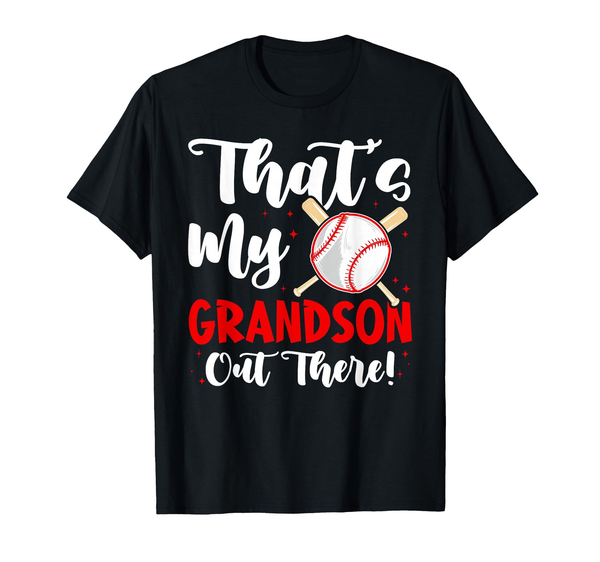 Baseball Grandma Thats My Grandson T-Shirt - Aesthetic Graphic Men Women - T-Shirt, Sweatshirt, Hoodie