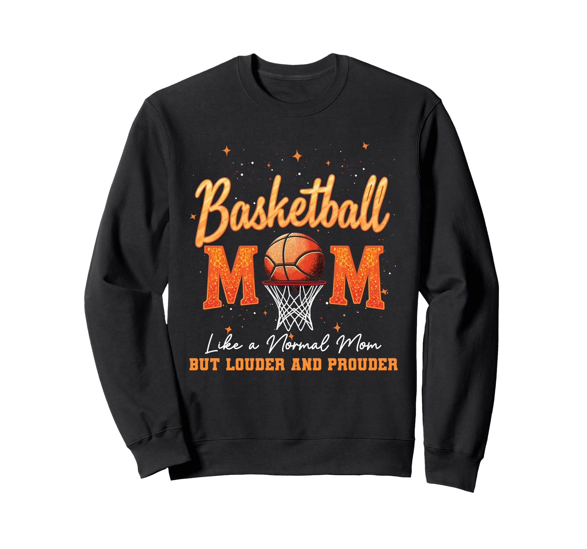 Mothers Day Basketball Mom Basketball Sweatshirt - Minimalist Print Unisex - T-Shirt, Sweatshirt, Hoodie