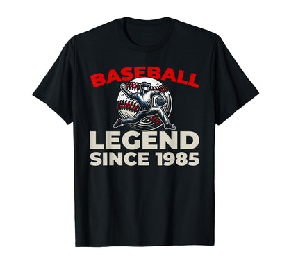 Born 1985 Sport Team Player Baseball T-Shirt - Streetwear Style for Adults - T-Shirt, Sweatshirt, Hoodie