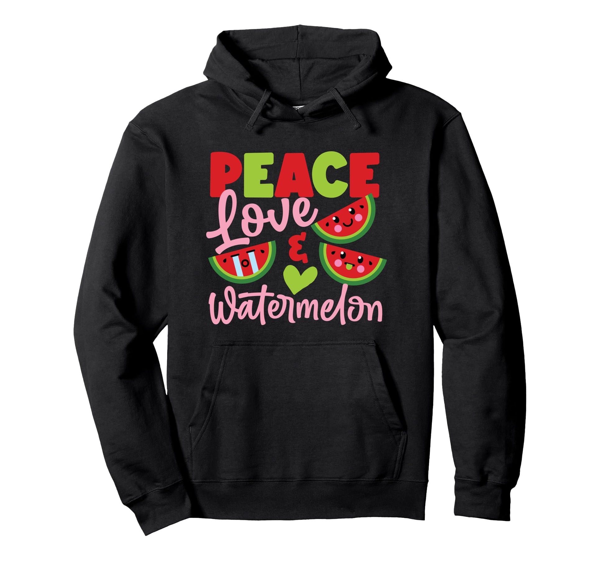 Sweet Watermelon Designs Summer And Beach Hoodie - Minimalist Print Unisex - T-Shirt, Sweatshirt, Hoodie