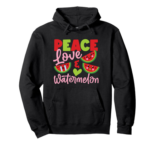 Sweet Watermelon Designs Summer And Beach Hoodie - Minimalist Print Unisex - T-Shirt, Sweatshirt, Hoodie