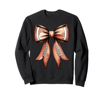Groovy Coquette Bow Game Day Sweatshirt - Aesthetic Graphic Men Women - T-Shirt, Sweatshirt, Hoodie
