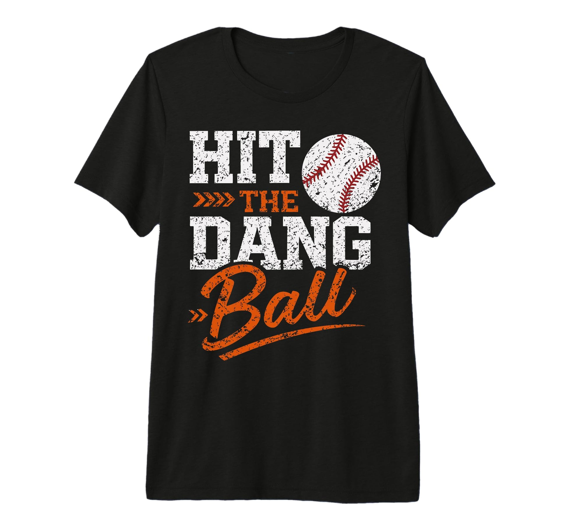 Hit Dang Ball Baseball Mom Baseball Dad T-Shirt - Trendy Graphic Men Women - T-Shirt, Sweatshirt, Hoodie