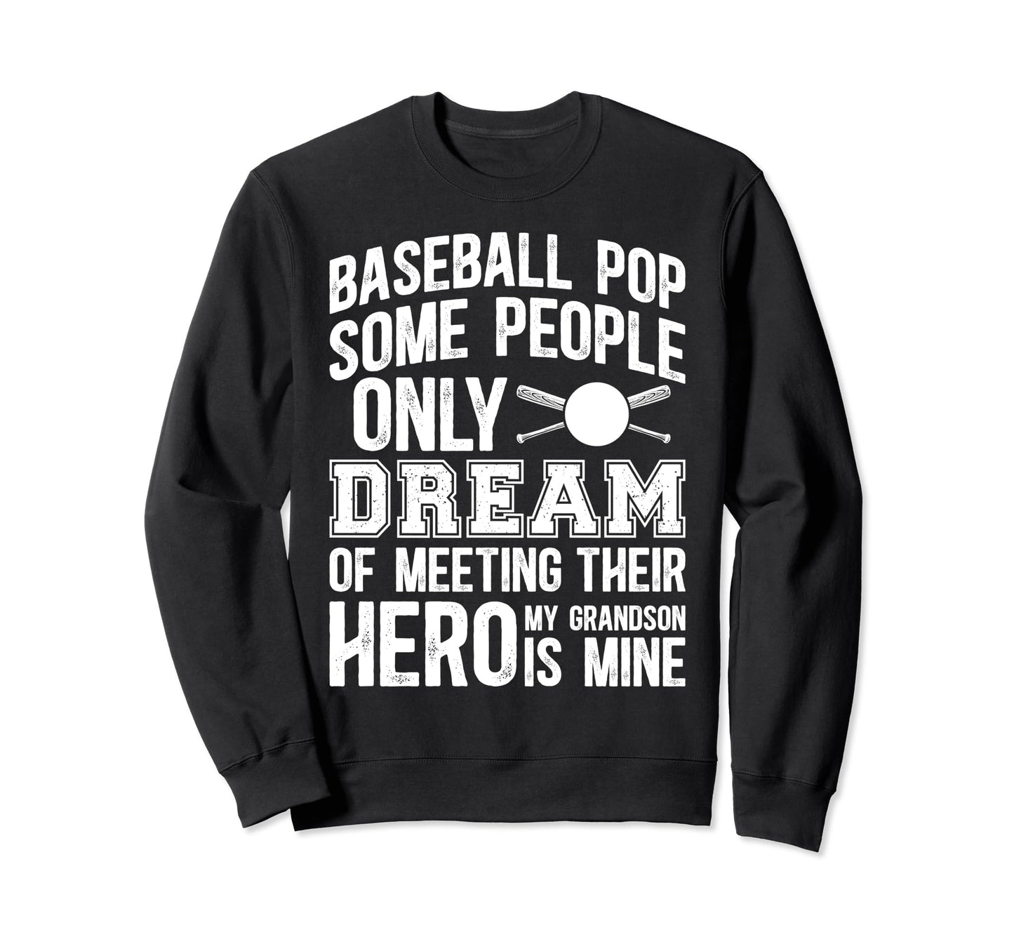 Baseball Pop Proud Pop Baseball Sweatshirt - Unique Graphic Men Women - T-Shirt, Sweatshirt, Hoodie