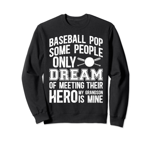 Baseball Pop Proud Pop Baseball Sweatshirt - Unique Graphic Men Women - T-Shirt, Sweatshirt, Hoodie