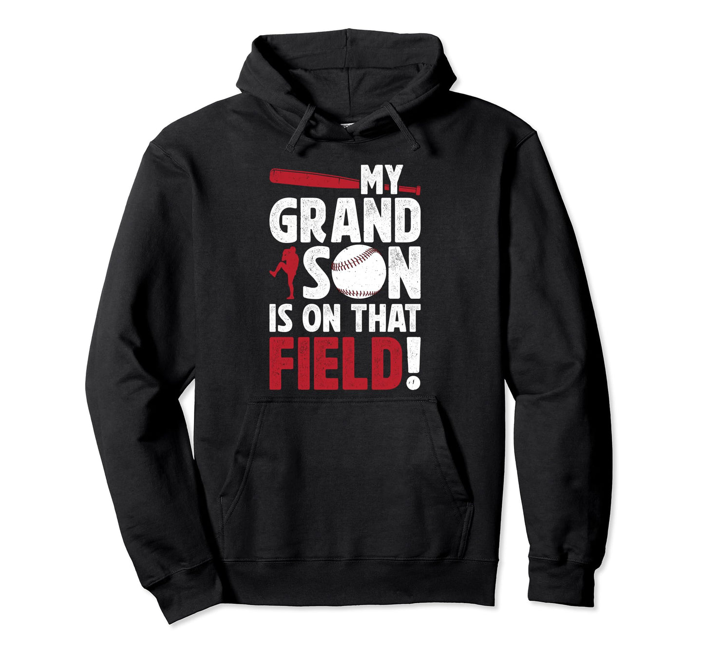 That Field Baseball Grandpa Baseball Hoodie - Custom Art Print Unisex - T-Shirt, Sweatshirt, Hoodie