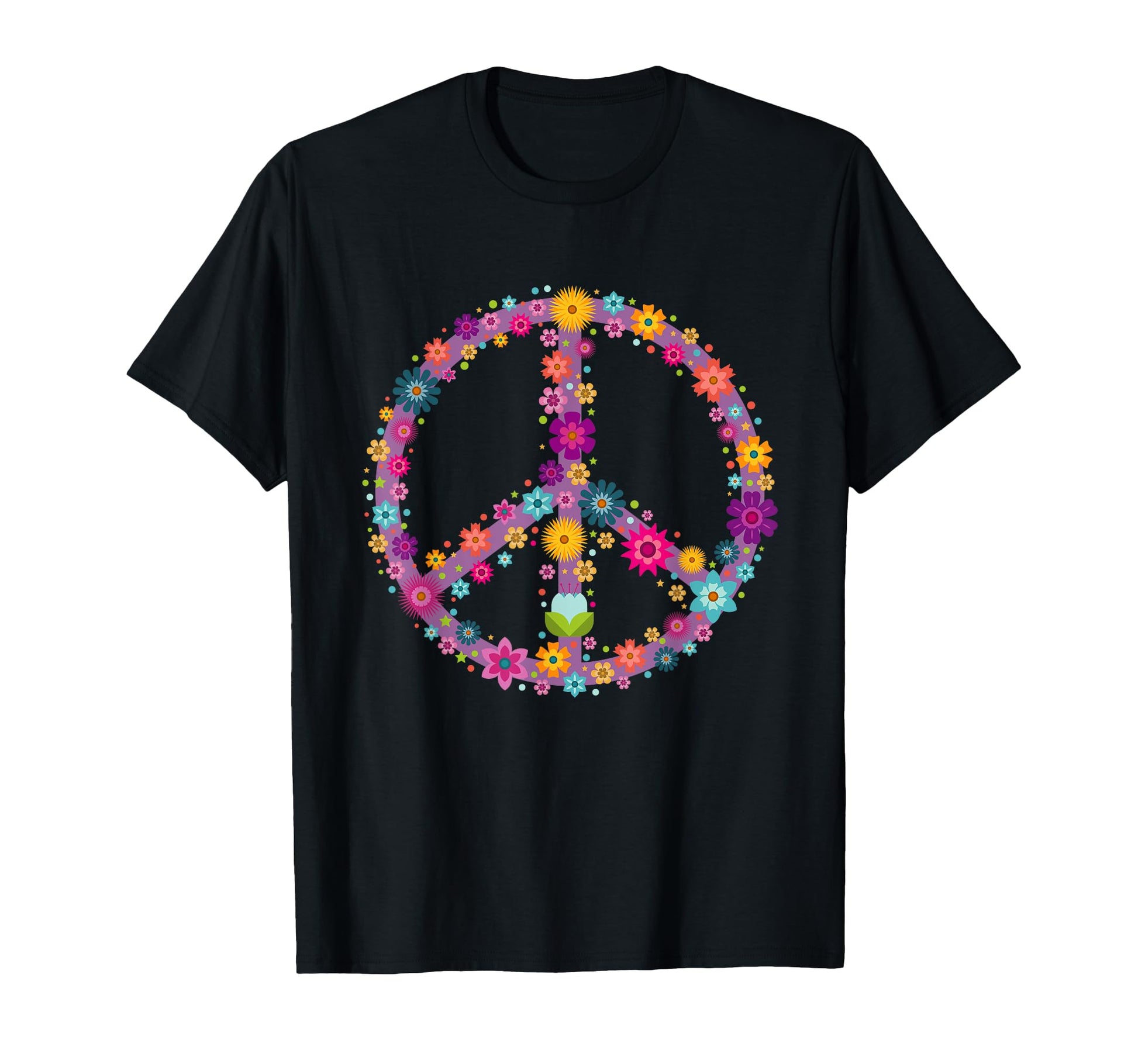 Peace Love Hippie Costume Tie Die 60S T-Shirt - Streetwear Style Men Women - T-Shirt, Sweatshirt, Hoodie