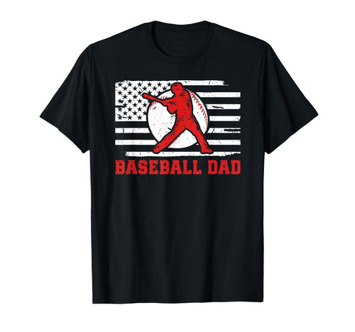 Baseball Dad Baseball Player Father Us T-Shirt - Fun Novelty Design Unisex - T-Shirt, Sweatshirt, Hoodie