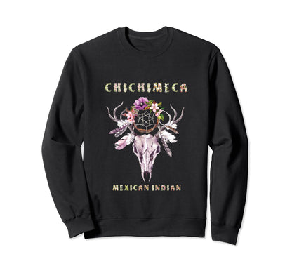 Chichimeca Mexican Indian Tribe Boho Sweatshirt - Custom Art Print Unisex - T-Shirt, Sweatshirt, Hoodie