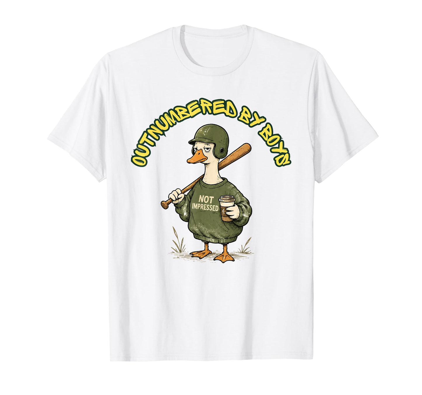 Funny Goose Baseball Mom Family Life T-Shirt - Unique Graphic Men Women - T-Shirt, Sweatshirt, Hoodie