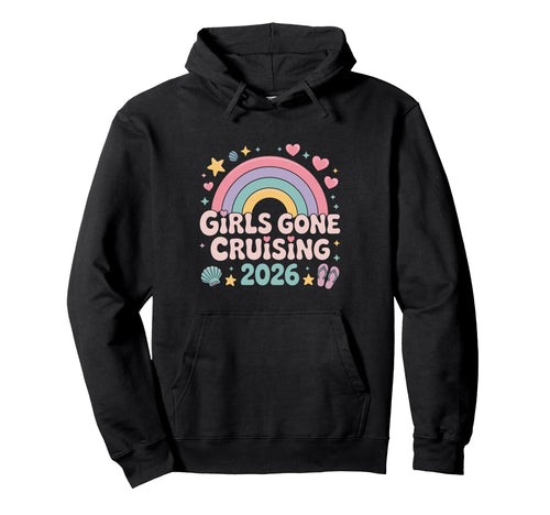 Gone Cruising 2026 Rainbow Cruise Hoodie - Novelty Apparel Men Women - T-Shirt, Sweatshirt, Hoodie