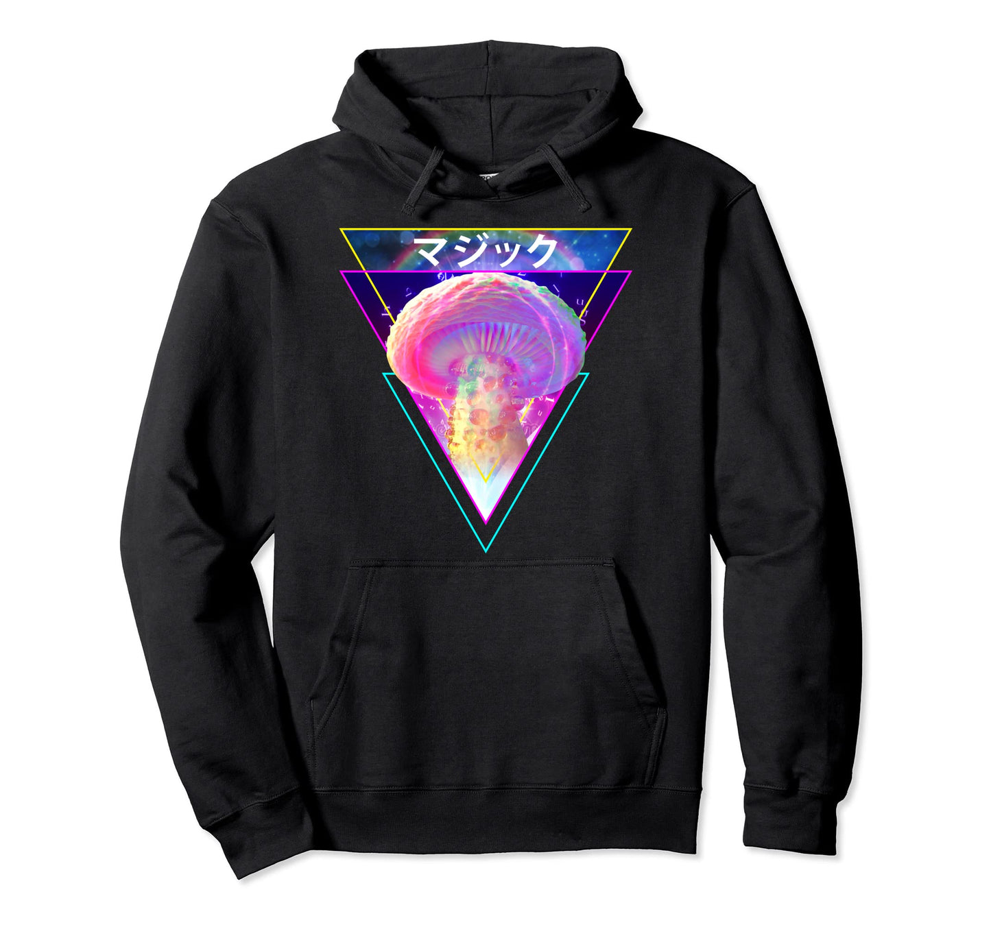 Mushroom Pastel Goth Magic Mycologist Hoodie - Graphic Print Men Women - T-Shirt, Sweatshirt, Hoodie