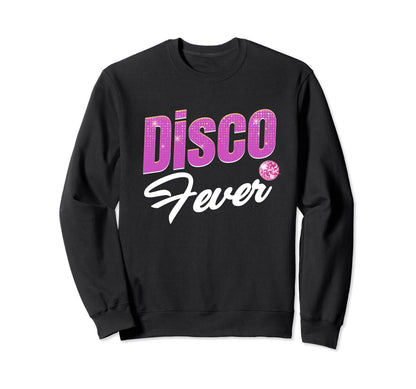 Disco Fever Lover Groovy Jukebox Sweatshirt - Minimalist Print for Adults - T-Shirt, Sweatshirt, Hoodie