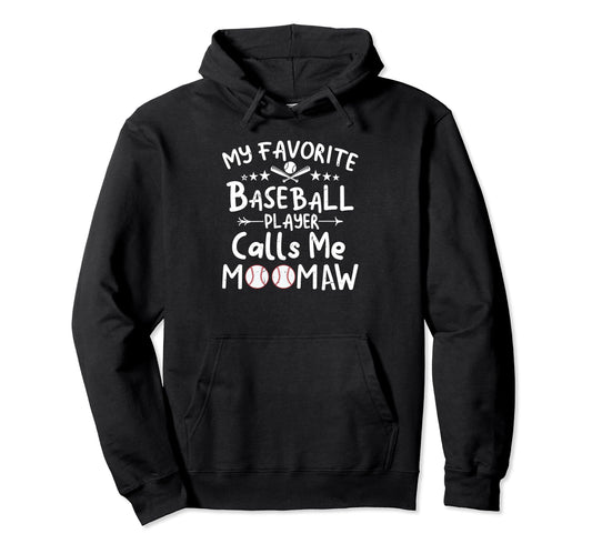 My Favorite Baseball Player Calls Me Hoodie - Aesthetic Graphic Men Women - T-Shirt, Sweatshirt, Hoodie