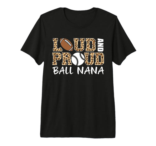 Loud And Proud Football Baseball T-Shirt - Aesthetic Graphic Men Women - T-Shirt, Sweatshirt, Hoodie