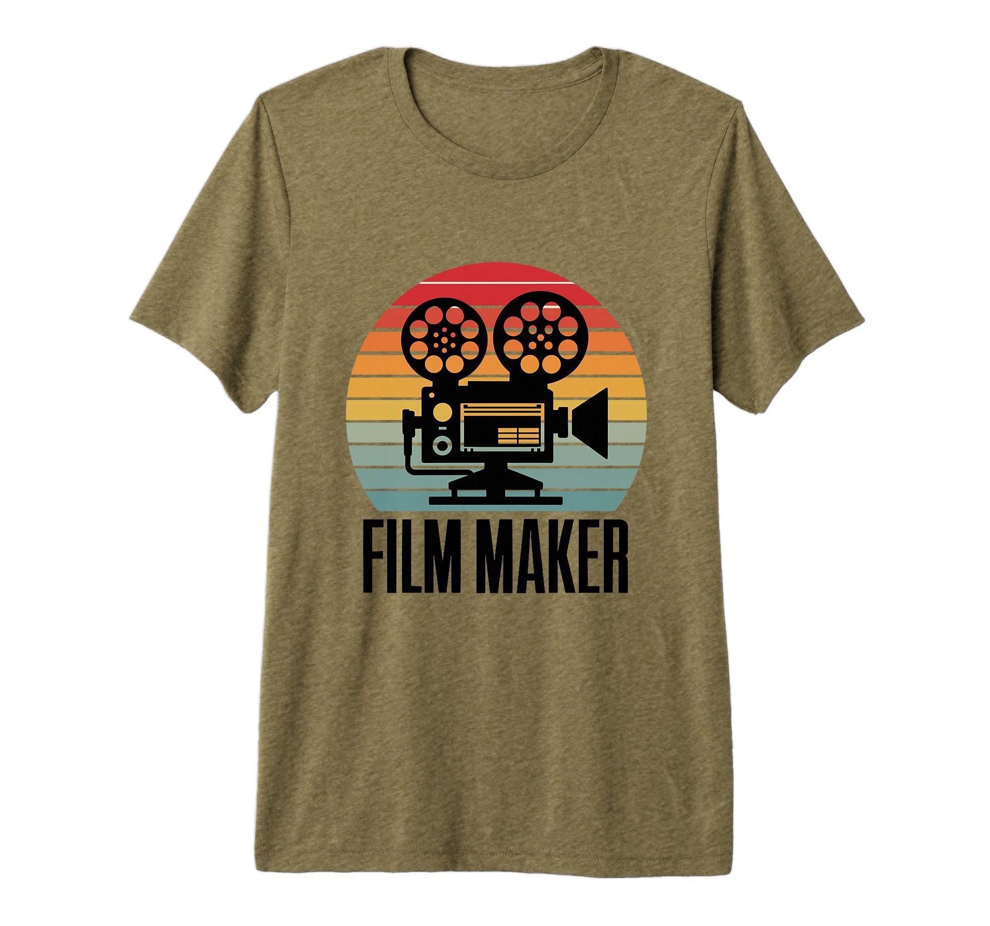 Film Maker Camera Filmmaking Crew Tri T-Shirt - Unique Graphic Men Women - T-Shirt, Sweatshirt, Hoodie