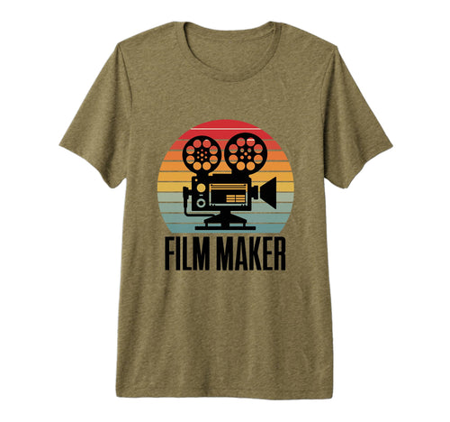 Film Maker Camera Filmmaking Crew Tri T-Shirt - Unique Graphic Men Women - T-Shirt, Sweatshirt, Hoodie