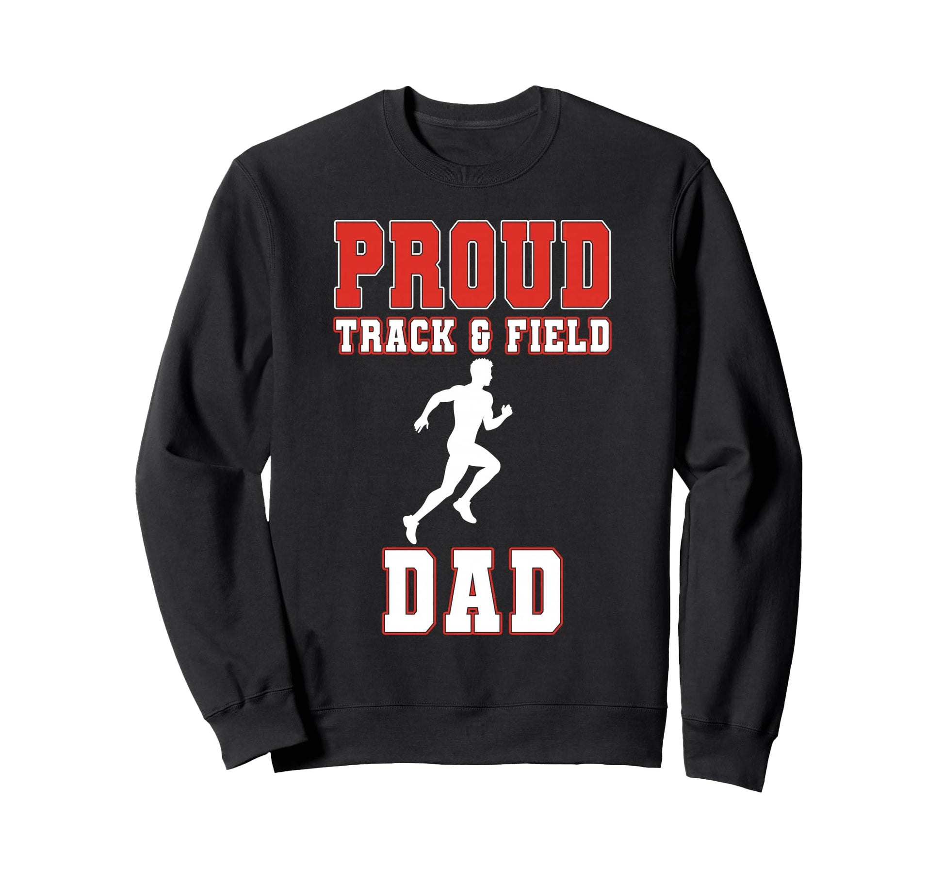 Proud Track Fielddad Game Day Sweatshirt - Casual Everyday Wear Men Women - T-Shirt, Sweatshirt, Hoodie