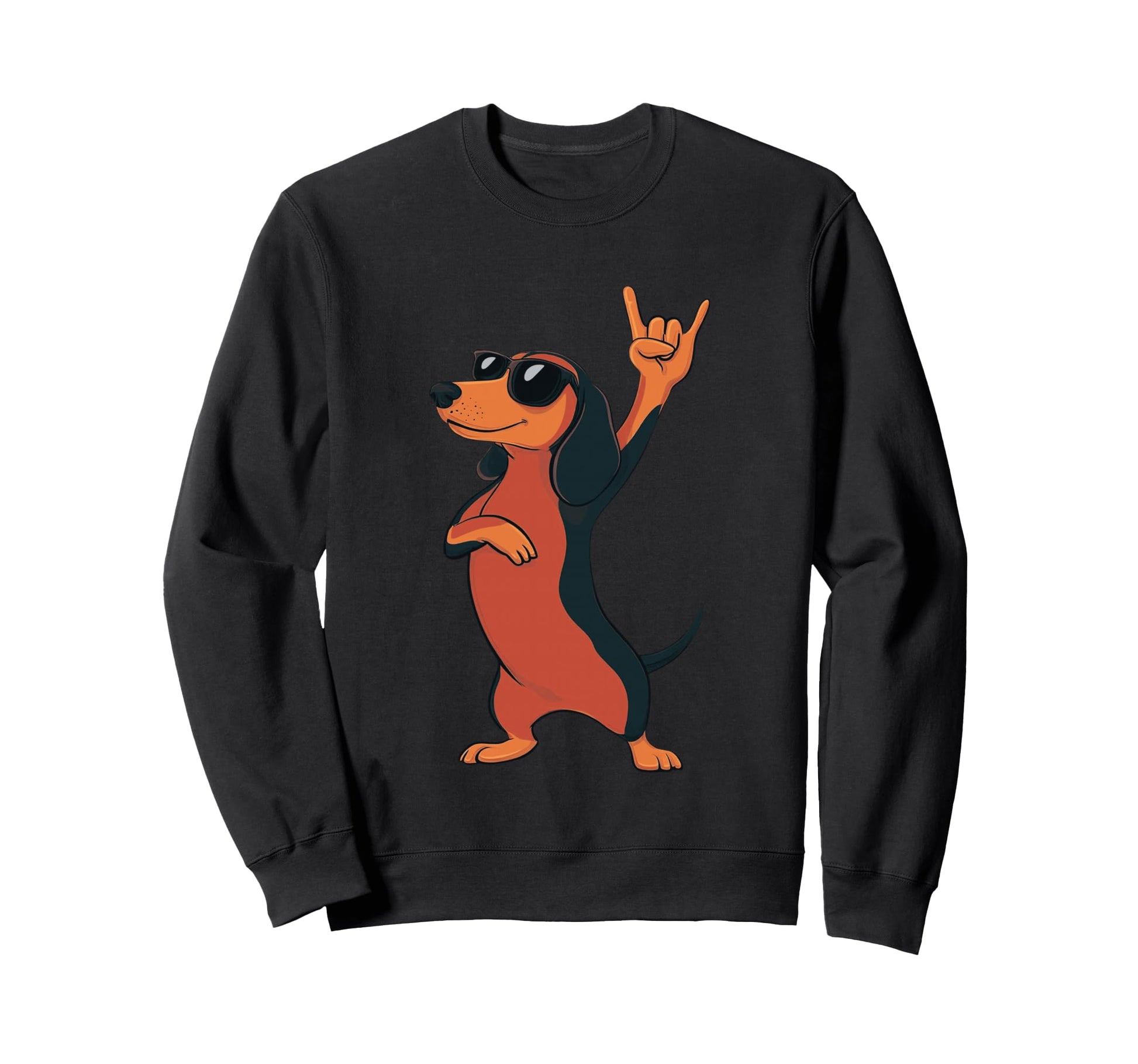 Dachshund Wiener Sausage Dog Sweatshirt - Casual Everyday Wear for Adults - T-Shirt, Sweatshirt, Hoodie