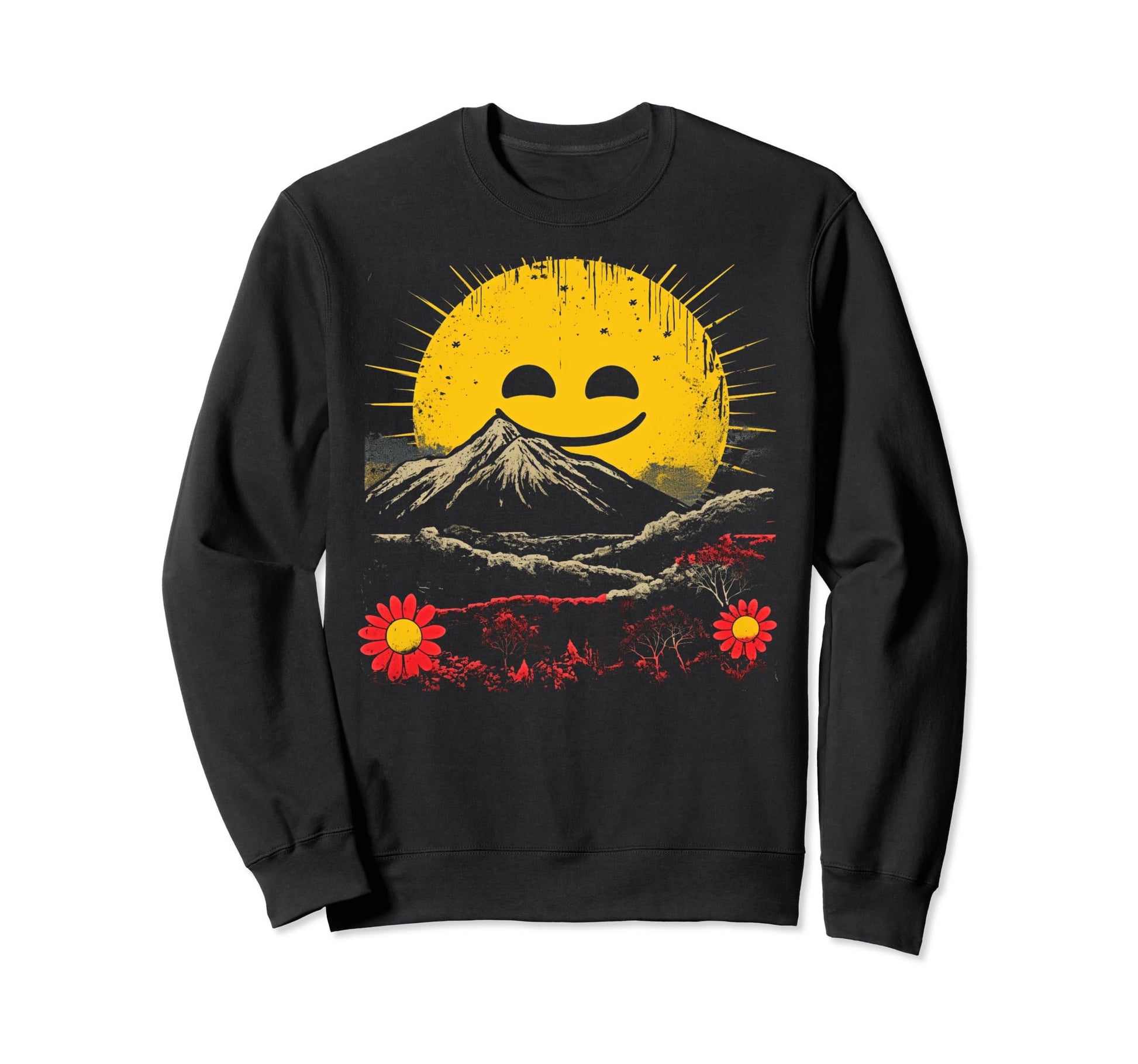 Sun Boho Groovy Sunshine Grunge 27 Sweatshirt - Minimalist Print Men Women - T-Shirt, Sweatshirt, Hoodie