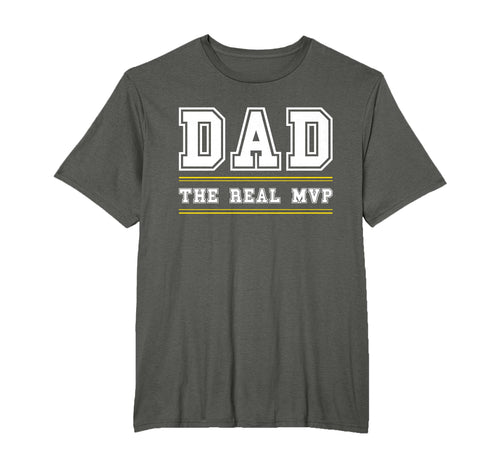 Dad Real Mvp Fathers Day T-Shirt - Minimalist Print for Adults - T-Shirt, Sweatshirt, Hoodie