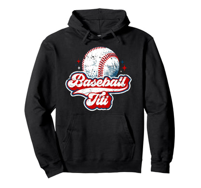 Baseball Titi Baseball Player Titi Hoodie - Trendy Graphic for Adults - T-Shirt, Sweatshirt, Hoodie