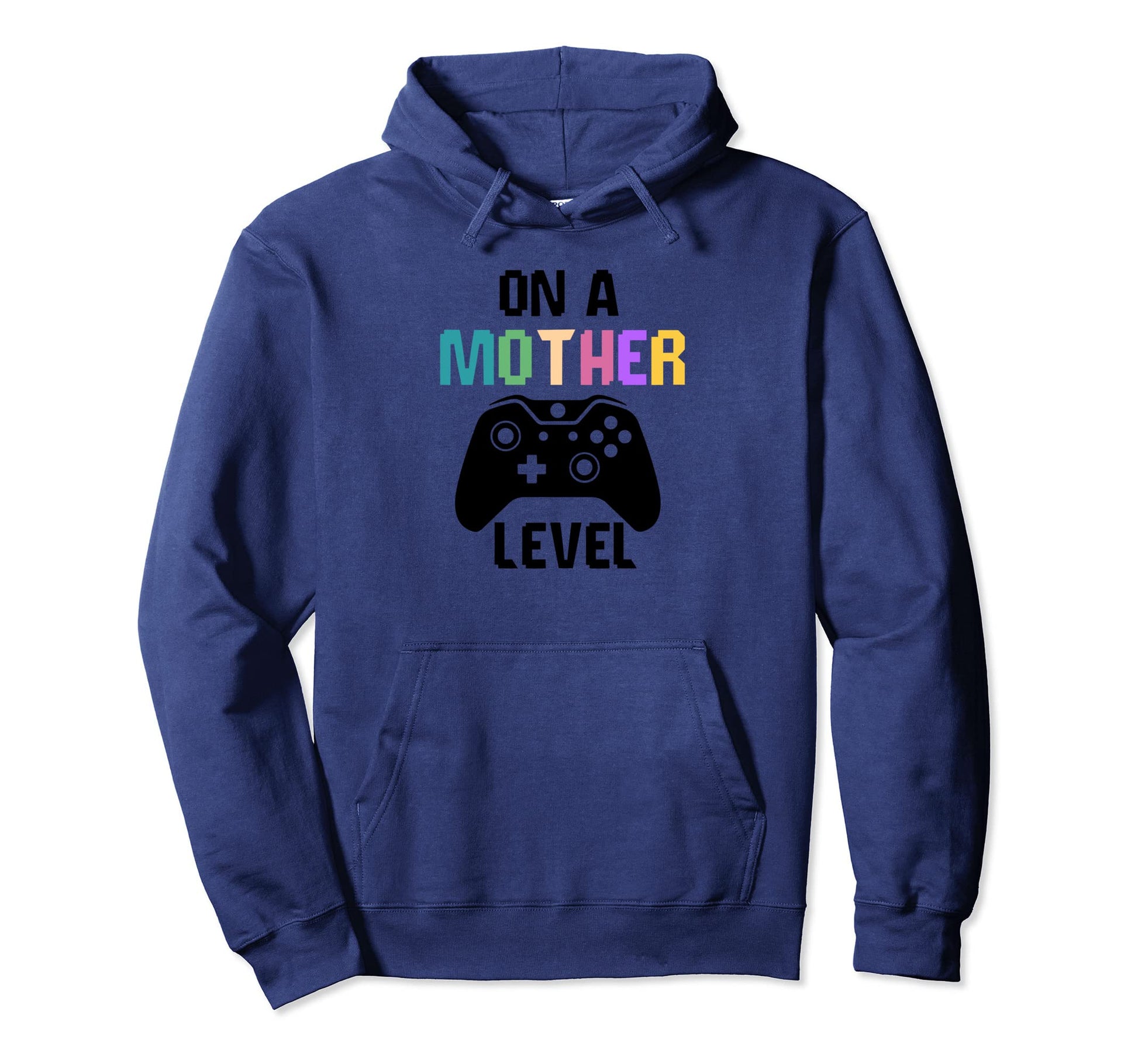 Mothers Day Mother Level Up Gamer Mom Hoodie - Custom Art Print Men Women - T-Shirt, Sweatshirt, Hoodie