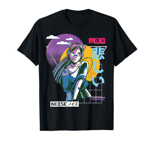Vaporwave Kawaii Aesthetic Japanese Korean T-Shirt - Unique Graphic Unisex - T-Shirt, Sweatshirt, Hoodie