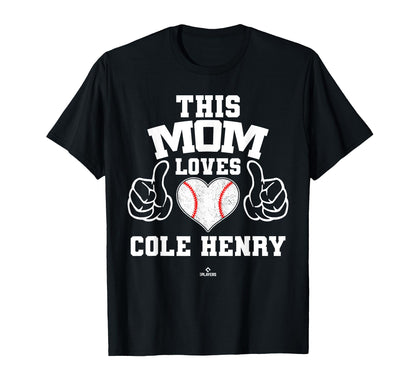 This Mom Loves Cole Henry Prospect T-Shirt - Minimalist Print Men Women - T-Shirt, Sweatshirt, Hoodie
