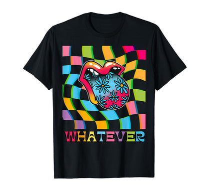 Whatever Lips Glitchy Kidcore T-Shirt - Fun Novelty Design Unisex - T-Shirt, Sweatshirt, Hoodie