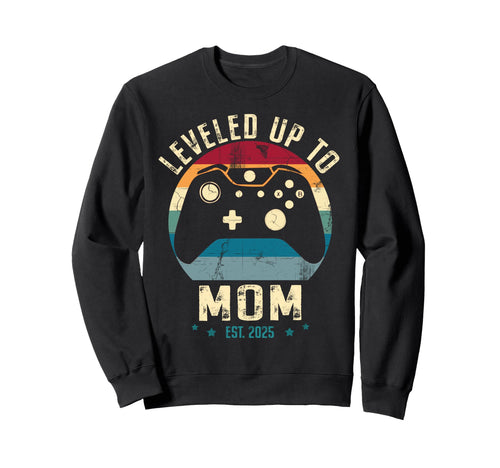 Soon To Be Mom 2025 Funny I Sweatshirt - Novelty Apparel for Adults - T-Shirt, Sweatshirt, Hoodie