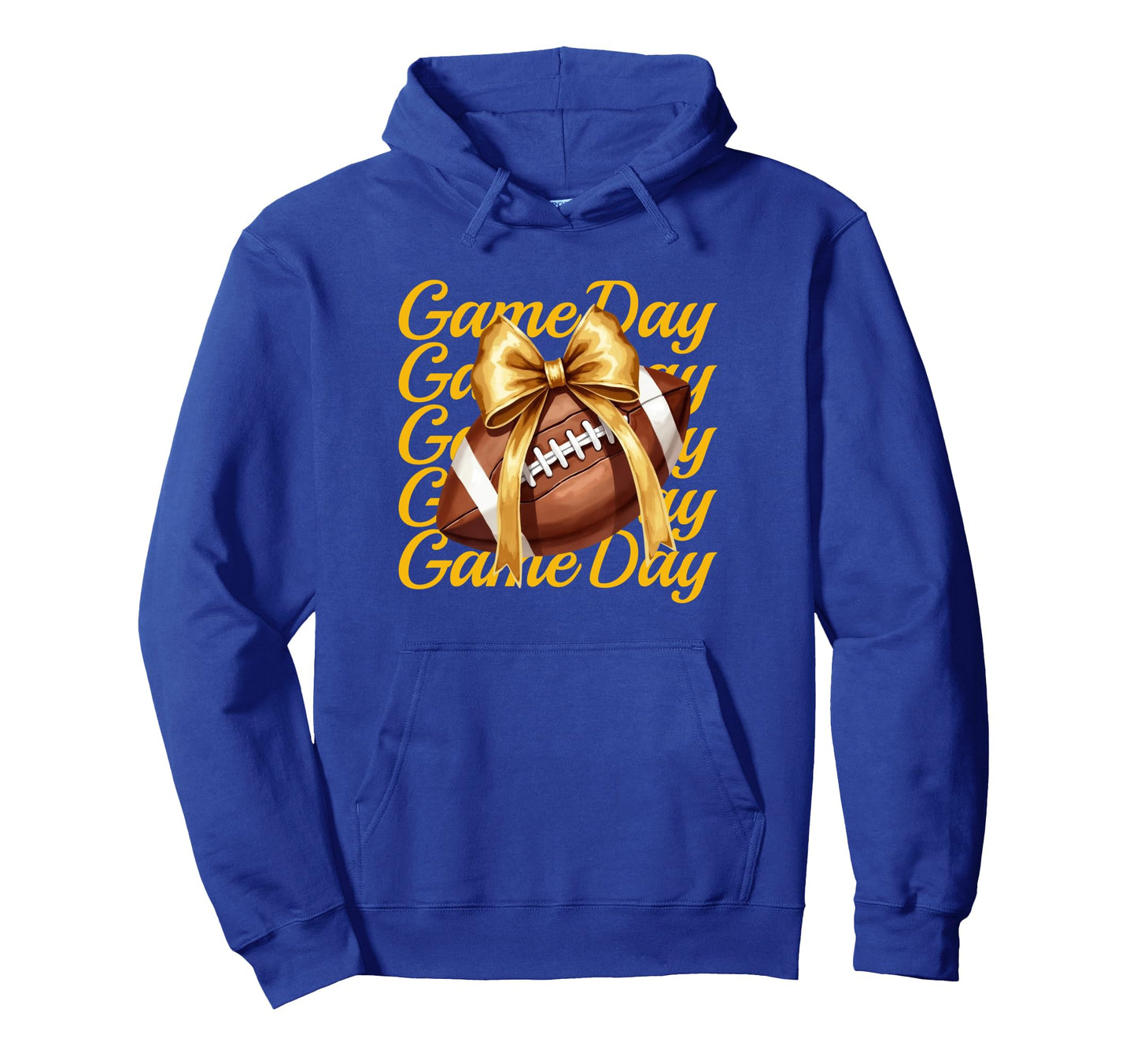 Cheer Fall Football Mom Yellow Game Hoodie - Aesthetic Graphic Men Women - T-Shirt, Sweatshirt, Hoodie